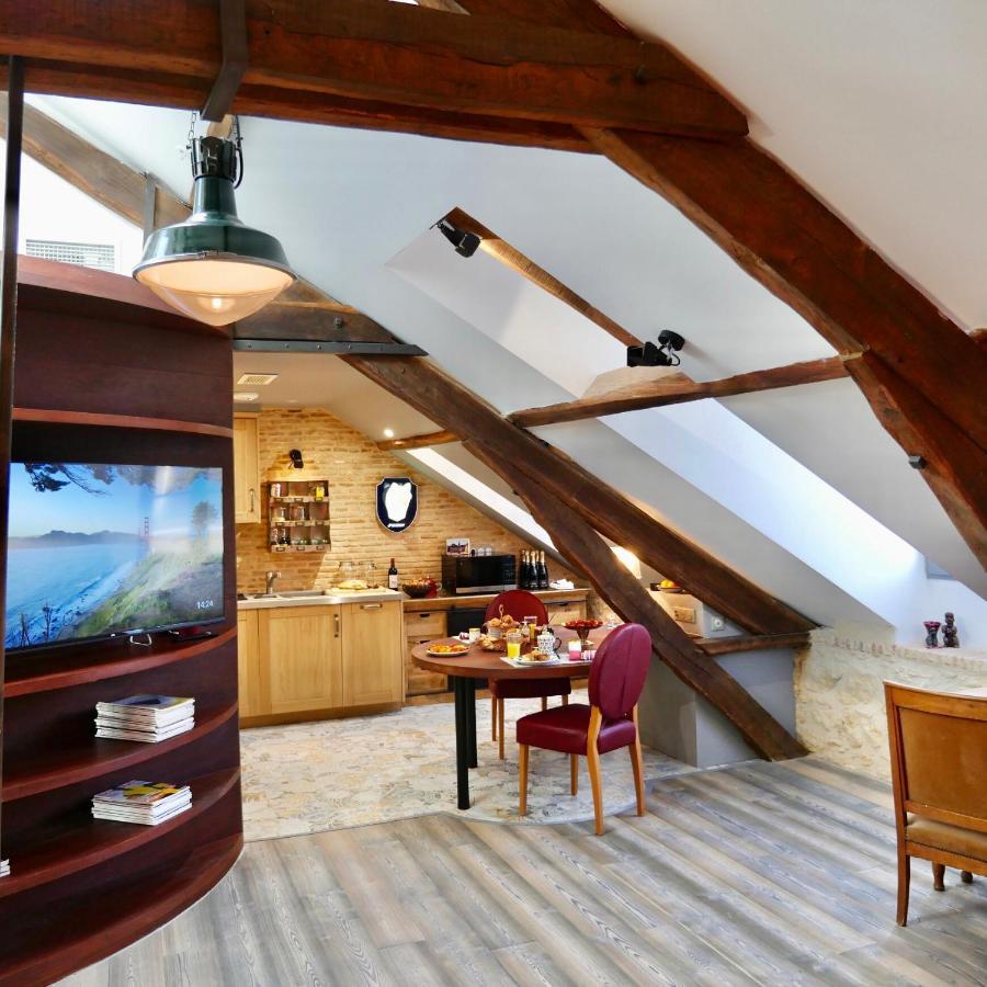 In Sarlat Luxury Rentals, Medieval Center - Loft Stella Matutina -2P-Ascenseur-Climatisation Exteriér fotografie