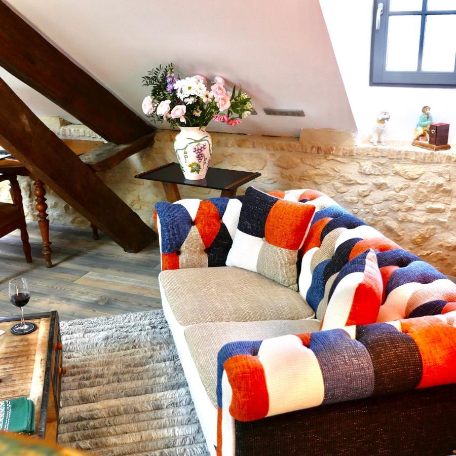 In Sarlat Luxury Rentals, Medieval Center - Loft Stella Matutina -2P-Ascenseur-Climatisation Exteriér fotografie
