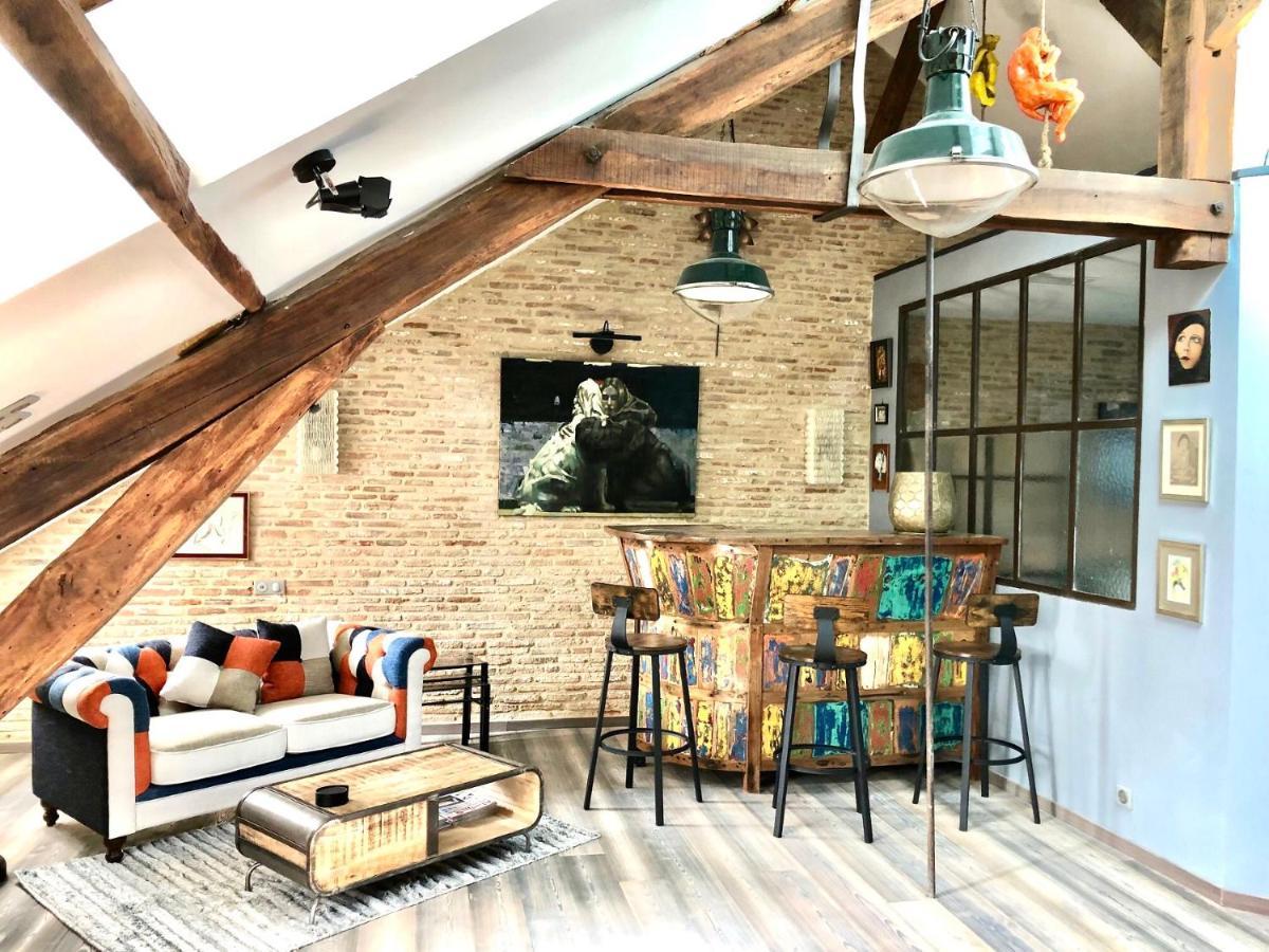 In Sarlat Luxury Rentals, Medieval Center - Loft Stella Matutina -2P-Ascenseur-Climatisation Exteriér fotografie