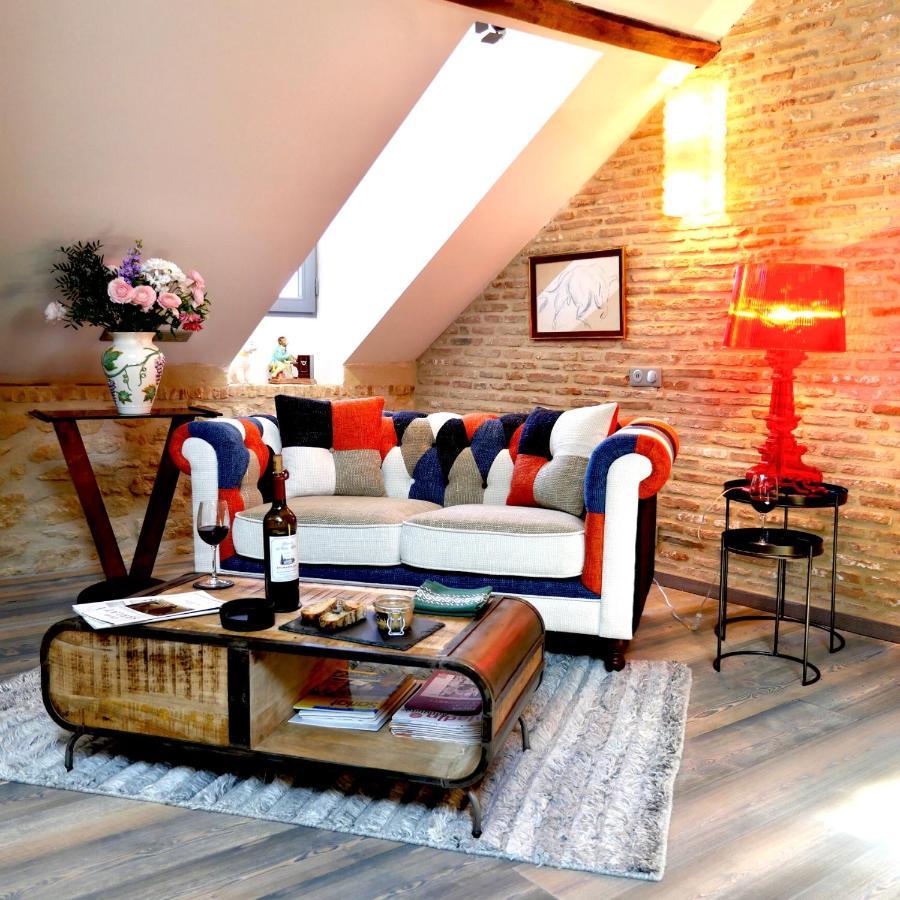 In Sarlat Luxury Rentals, Medieval Center - Loft Stella Matutina -2P-Ascenseur-Climatisation Exteriér fotografie